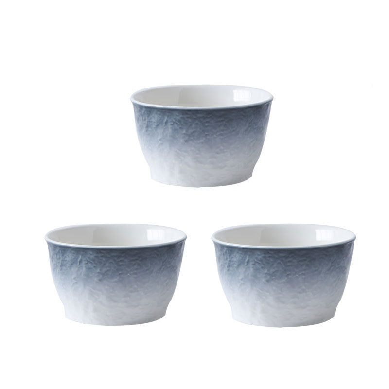 Tableware Bowl Household Combination Simple Personality Creative Single Soup Bowl Rice Bowl Dinner Plate Fish Plate Flavored Plate Soup Spoon